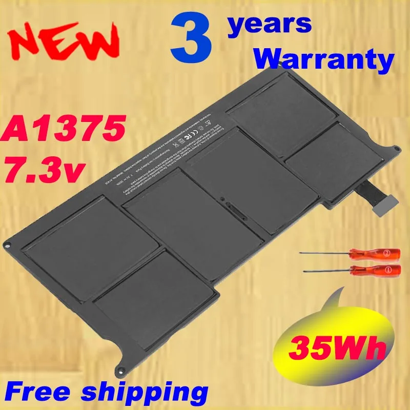 Новый аккумулятор A1375 для Apple Macbook Air 11 дюймов MC505LL/A MC506LL/A MC507LL/A MC969LL/A
