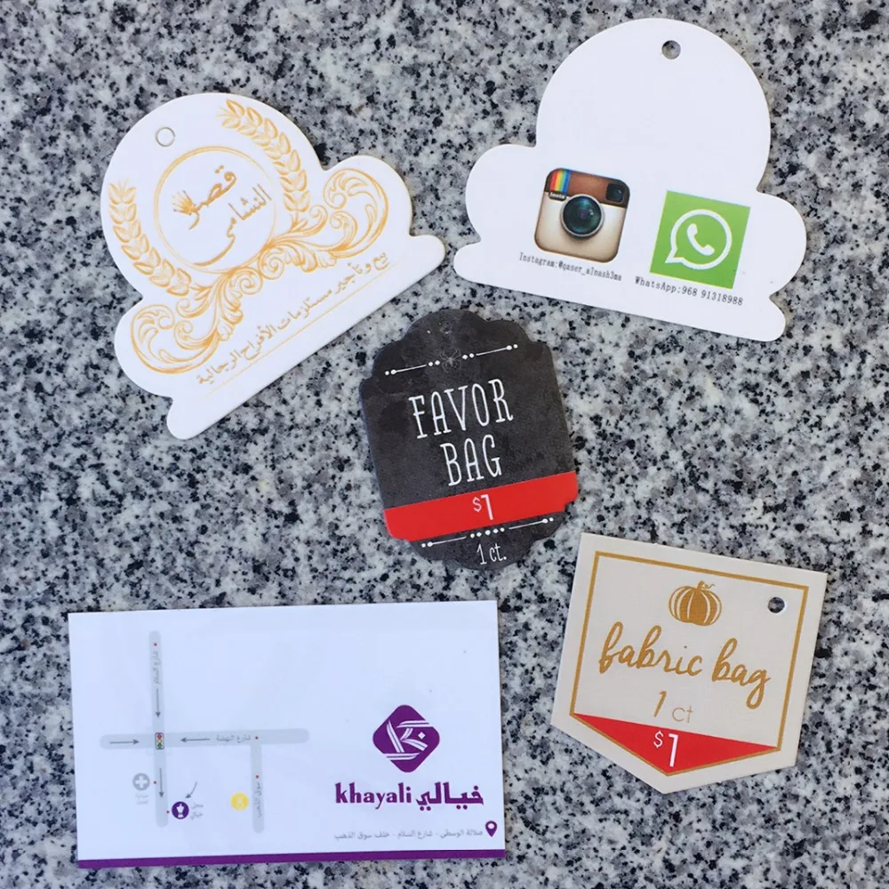 

500 pieces/lot Customized Hang Tags/garment bag paper tag/Clothing paper swing tag/printed tags/brand name printing/logo/label