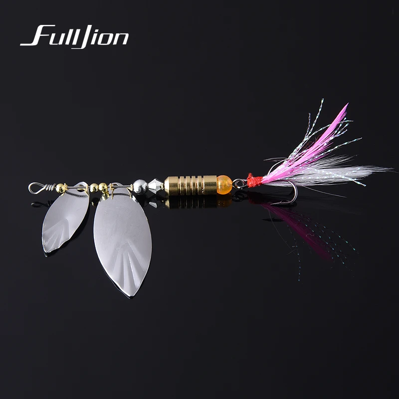Рыболовные приманки Спиннер металлические ложки Искусственные Приманки Бас