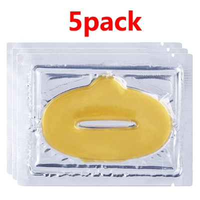 5Pack style 6 EFERO коллагеновая маска для губ, патчи для губ, увлажняющий, отшелушивающий насос для губ, забота о губах, 3-15 пачек - Цвет: 5Pack style 6