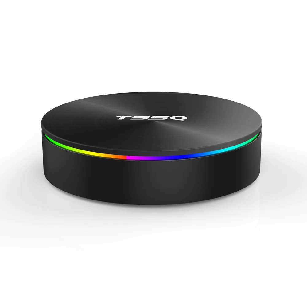T95Q ТВ Box Android 8 1 4 ядра 4G 32 г S905X2 Двойной Wi Fi К 3D Bluetooth 0 H.265 Smart телеприставки HDMI 2 1080 P 100