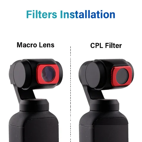 Для DJI Pocket/2 Macro Close-Up Lens Star Filter Магнитная Адсорбция для DJI Osmo карманные оптические стеклянные линзы аксессуары