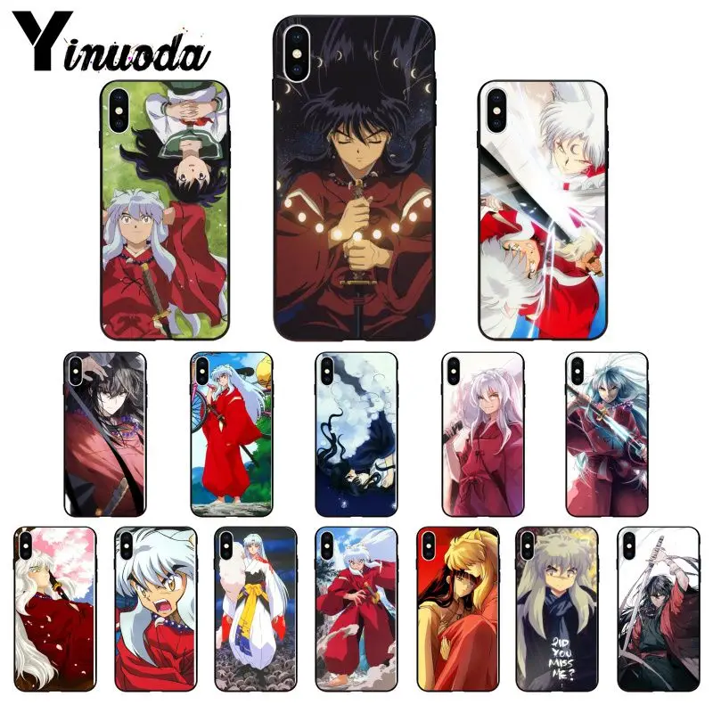 11pro MAX inuyasha Аниме шаблон ТПУ Мягкие аксессуары для телефонов Чехол мобильного