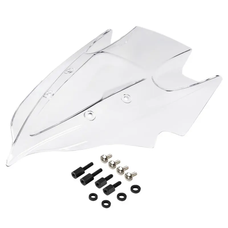 

Прозрачный лобовое стекло из АБС-пластика для мотоцикла и велосипеда для Kawasaki Z250 Z300 2013-2016
