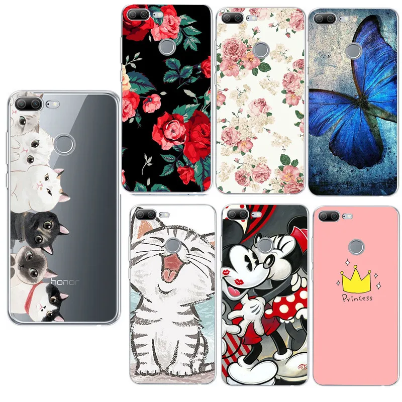 TPU Soft Case For Huawei Mate 10 Lite Silicone Phone Cases Cover P20 Honor 9 P9 Mini P Smart Coque Capa |