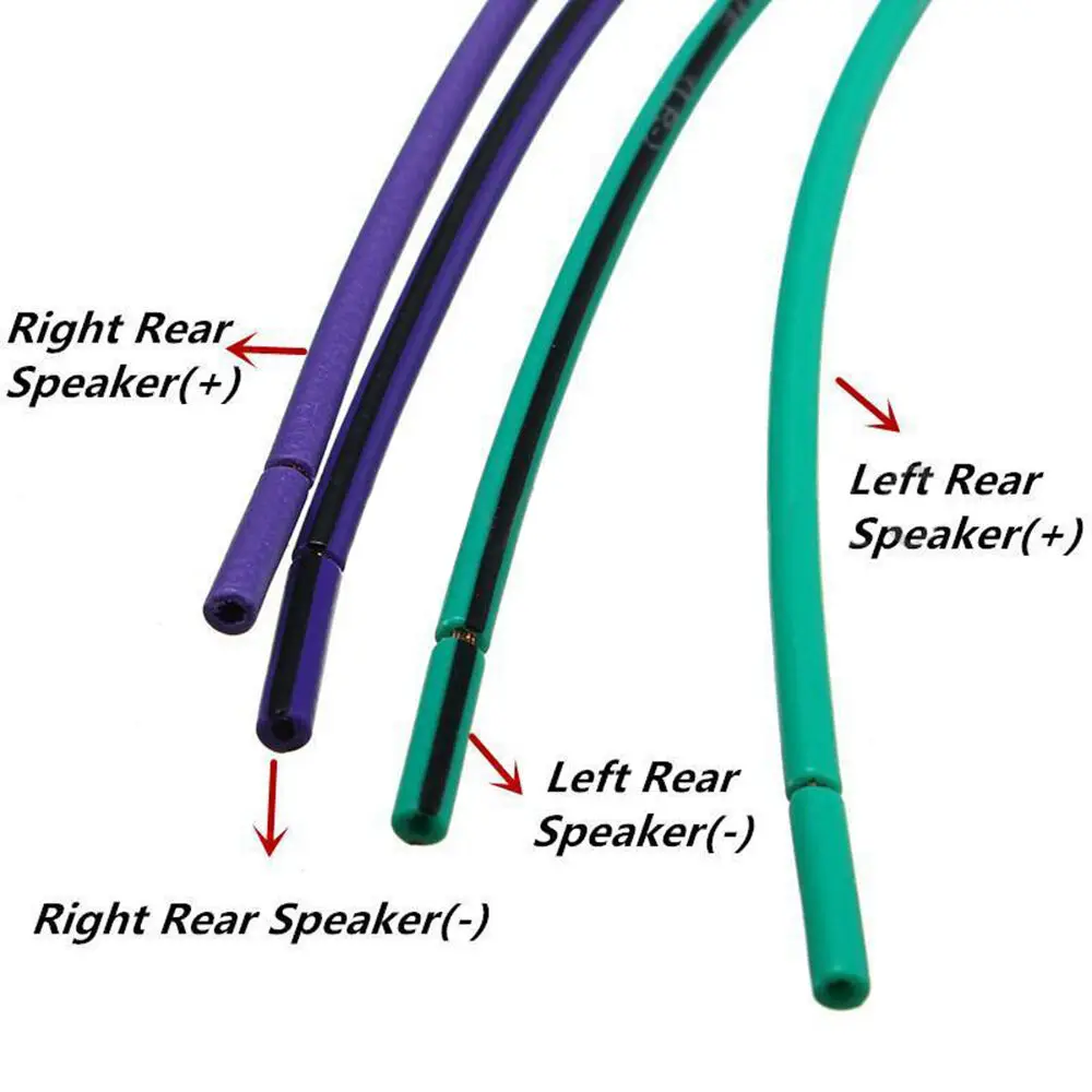 Радиоприемник стерео CD плеер проводка заднего хода соединитель жгута проводов