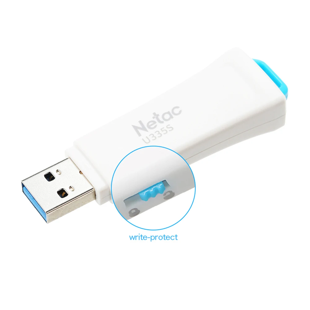 Netac U335S 16G/32G/64G USB 3,0 флеш-накопитель U диск Flash bellek с защитой от записи