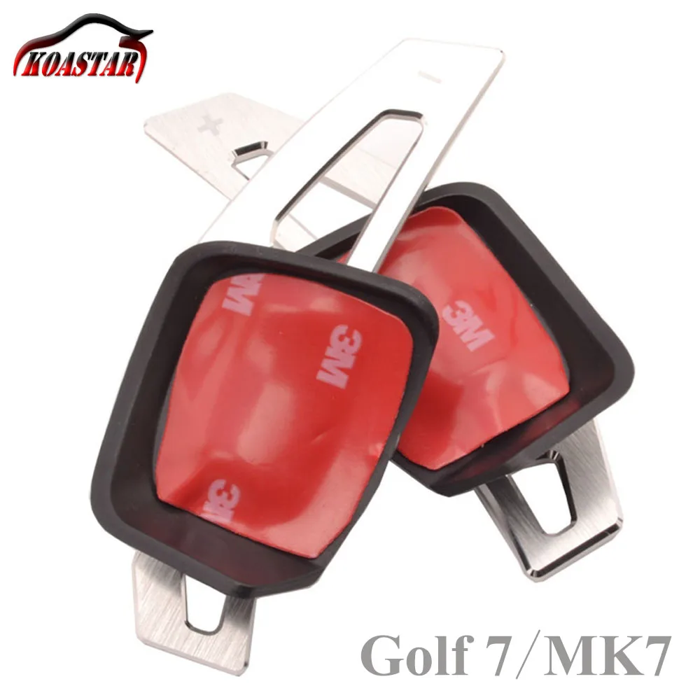 Весло рулевого колеса удлинитель переключения алюминиевое весло для Golf7 MK7 |