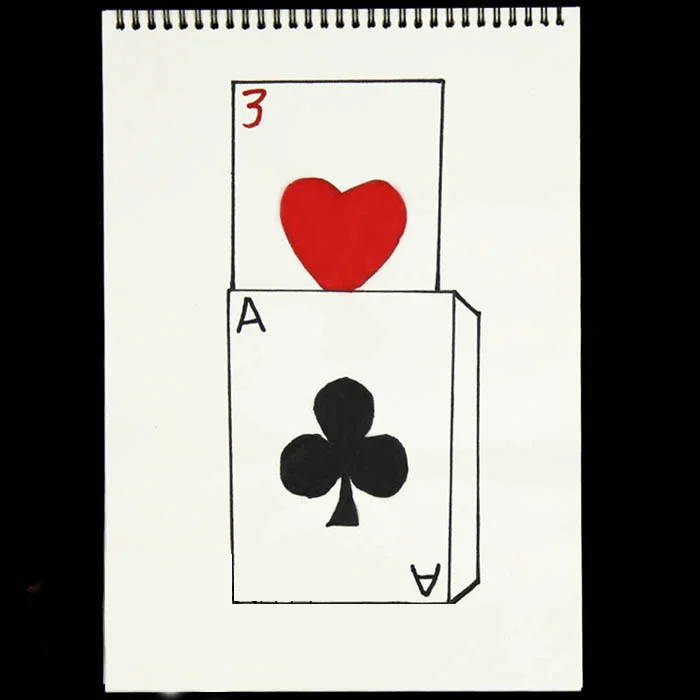 

Cardiographic Exclusive Rise Card Prediction( 390*260MM ) Magic Tricks Card Rise Magia Stage Illusions Gimmick Props Mentalism