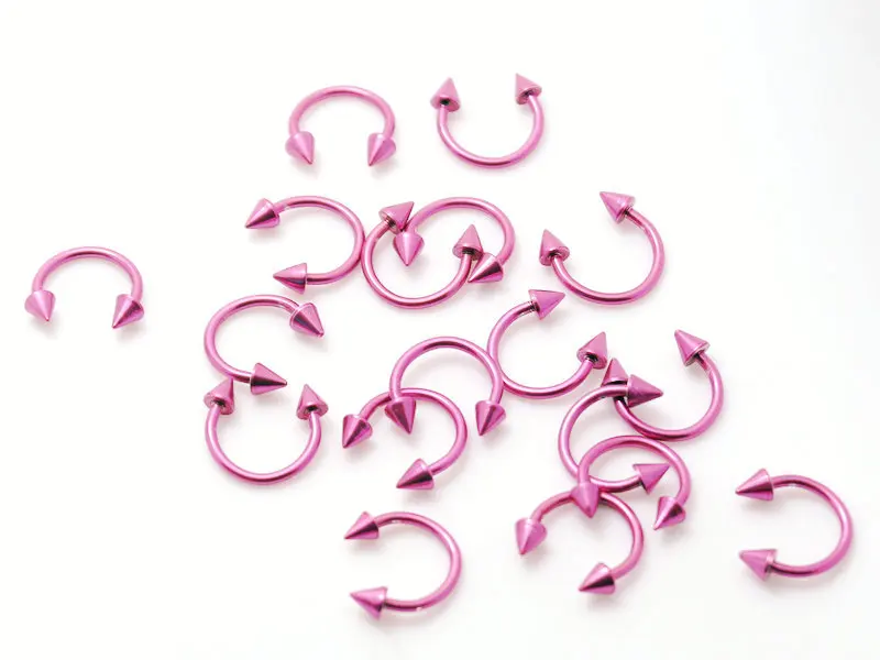 Кольца cbr для пирсинга тела ювелирные изделия конусные круглые кольца в форме