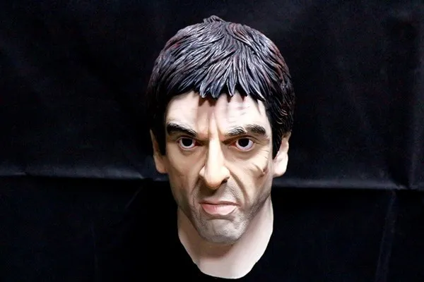 Высококачественная полностью потрясающая Реалистичная латексная маска Тони