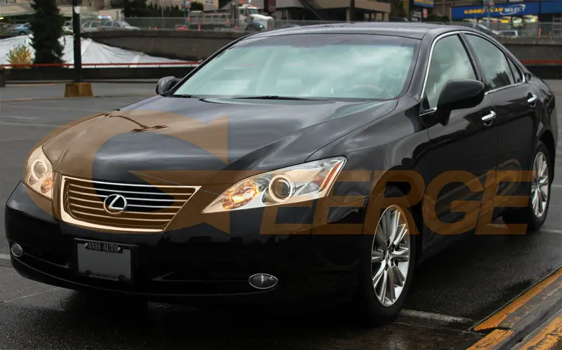 Для LEXUS ES350 2007 2008 2009 отличные RF контроллер Bluetooth мульти-Цвет ультра яркий RGB светодиодный Ангельские глазки гало кольца комплект
