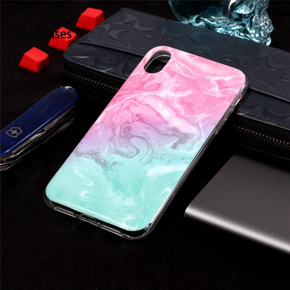 Чехлы с мраморным камнем для Coque iPhone XS Max чехол мягкий TPU Fundas 6 S 7 8 Plus 5 5S SE X XR чехлы