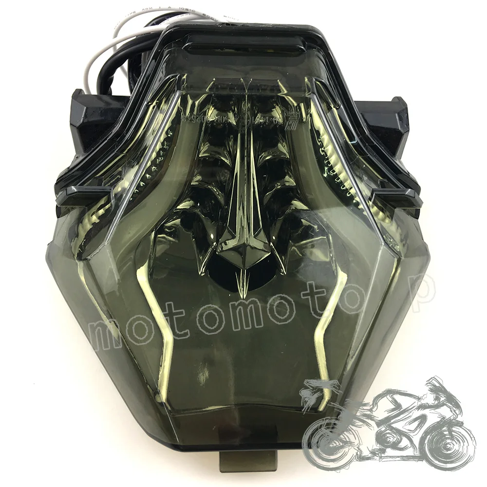 MT07 MT25 Motocicleta Traseira Da Cauda Luz de Freio Sinais Volta Integrado DIODO EMISSOR for Yamaha YZF R3 R25 MT-07 |