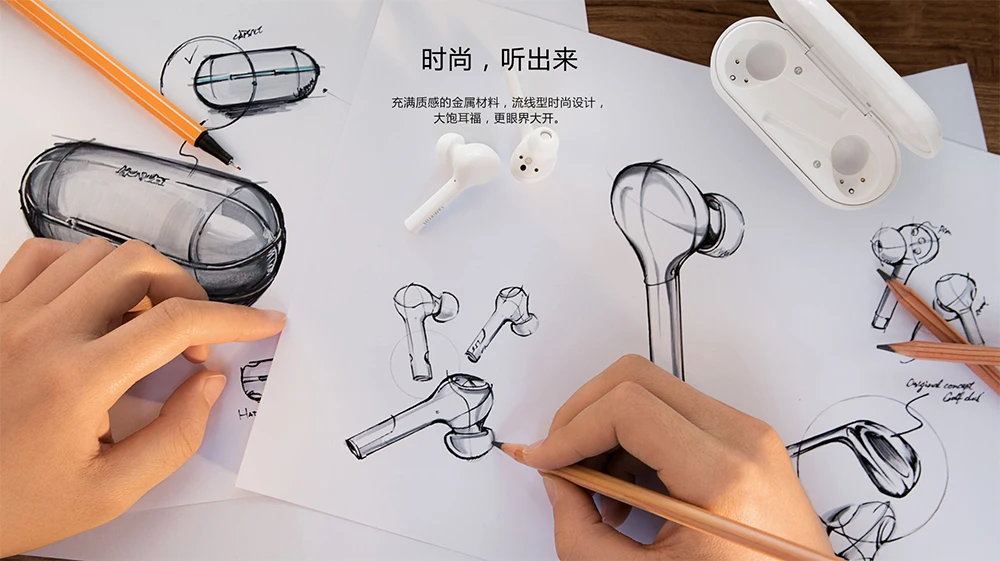 HUAWEI FreeBuds беспроводной Bluetooth наушники с микрофоном Музыка SportFashion сенсорная гарнитура Handfree динамический+ баланс