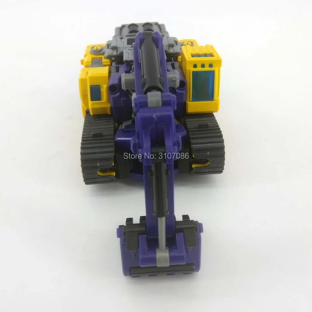 NBK Devastator бульдозер скраппер гравитационный крюк строитель GT Devastator KO трансформация Инженерная фигурка игрушки