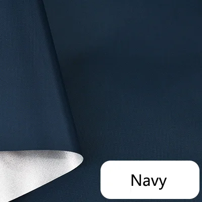 Navy Meetee 100/200X150 см 210D Камуфляжный водонепроницаемый тканевый зонтик ткань Оксфорд DIY непромокаемая тканевая сумка для уличной палатки прошитый материал - Цвет: Navy