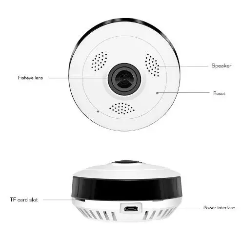 V380 HD 960 P/1080 phvr WI FI IP Камера 2.0MP Поддержка Max карты TF объемом 64 ГБ P2P двухканальную