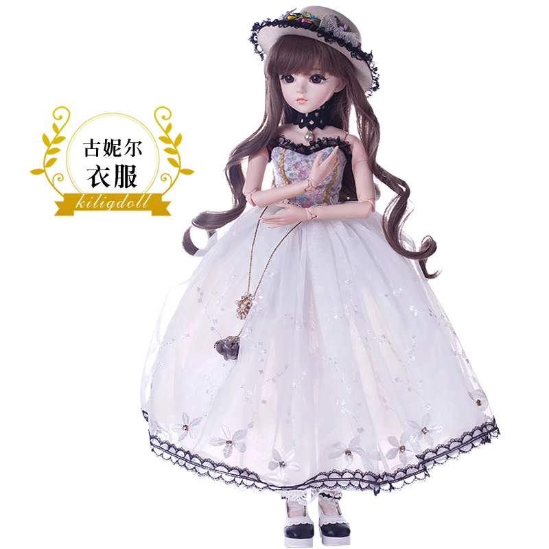 Бесплатная доставка EFLYNOVA BJD 60 см кукла игрушки высокое качество китайская Кукла 18