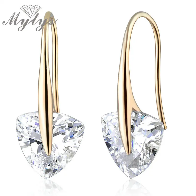 Mytys модные серьги новые модели серег с кристаллами E564|drop earrings|drop earring designsearrings designer