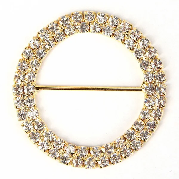 Новинка 2018 распродажа 6 шт. золотистые круглые стразы диаметром 5 см с пряжкой для