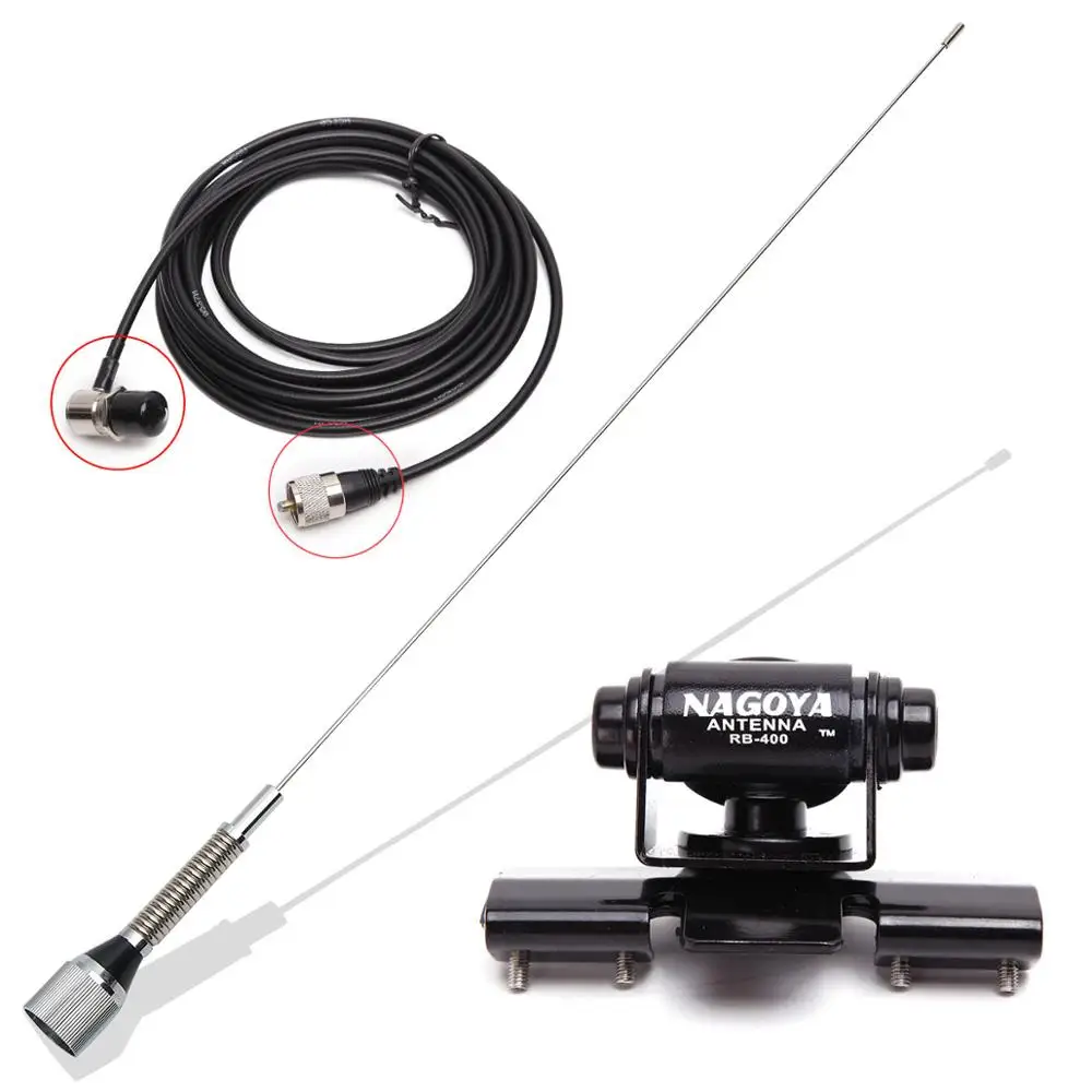 Антенна NAGOYA NL-144SP UHF 144 МГц 2.15dBi 100 W PL259 антенна для Yaesu ICOM Kenwood TYT QYT KT-8900D Baojie BJ-318 мобильное радио - Цвет: as photo show 1