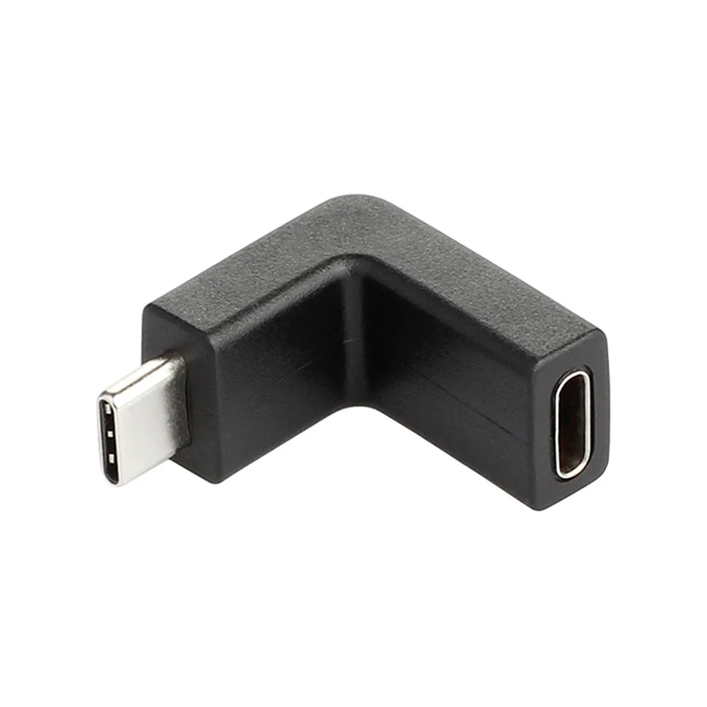 Горячий USB Тип C адаптер Папа мама вниз под углом 90 градусов Адаптеры расширения