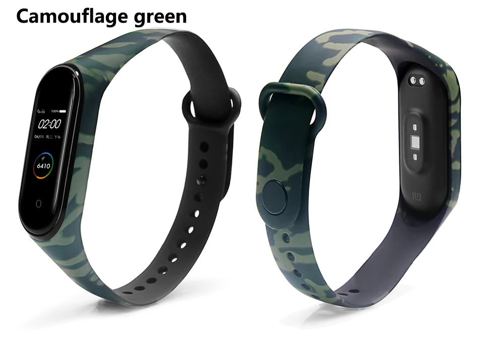 BOORUI Универсальный Miband 3 4 ремешок pulsera inteligente ремешок для xiaomi mi3 mi4 смарт-браслеты с разнообразными цветами