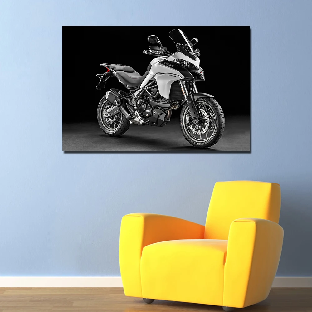 Ducati Multistrada 950 супер мотоцикл плакат настенные художественные фотографии для
