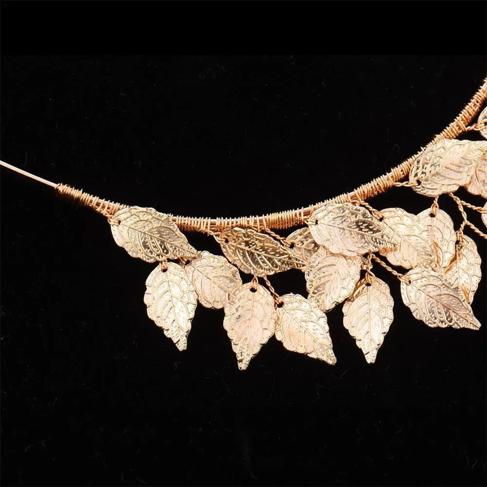 Женские очаровательные ботильоны с повязкой на голову и листьев для лавровый