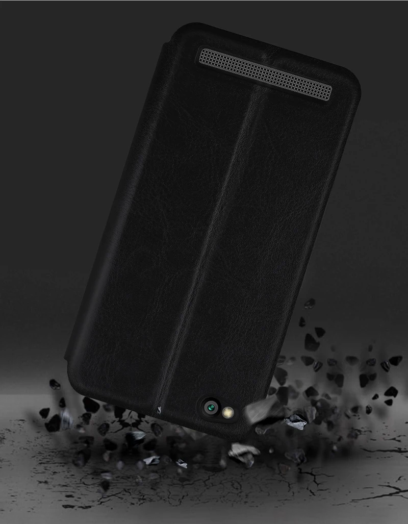 Чехол SRHE для Xiaomi Redmi 5A, роскошный чехол-книжка в деловом стиле из искусственной кожи, силиконовая задняя крышка для Xiaomi Redmi 5A Redmi5A 5 A с держателем