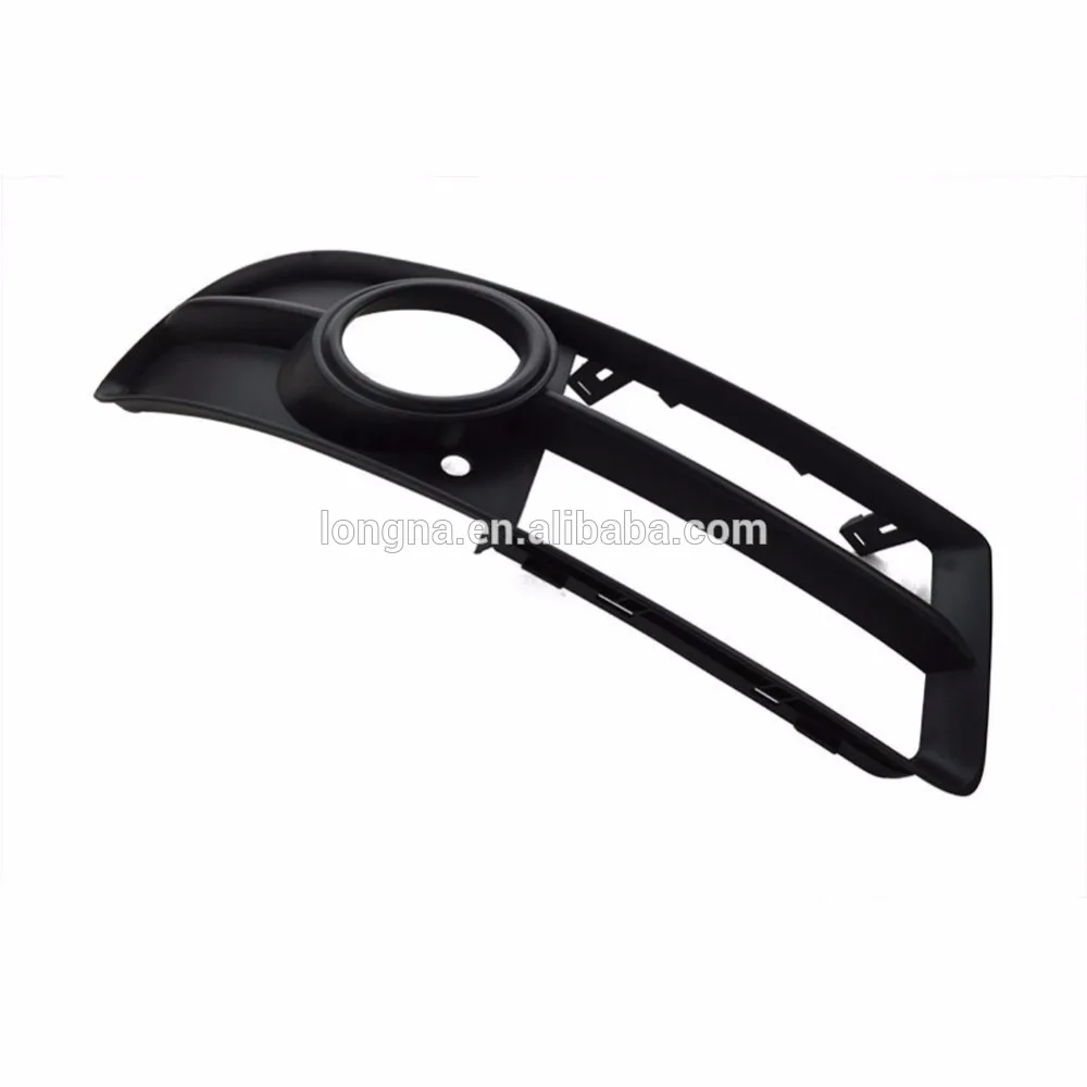 Черный Нижняя передняя сторона бампер противотуманных фар гриль для 07 09 Audi A4 B7 S