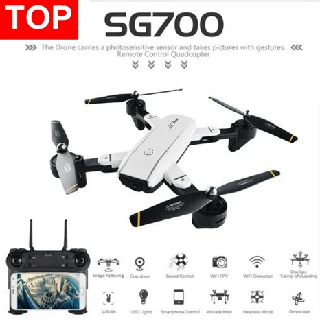 SG700 RC камера селфи Дрон вертолеты Квадрокоптер с 1080P цифровой камерой Wifi Fpv