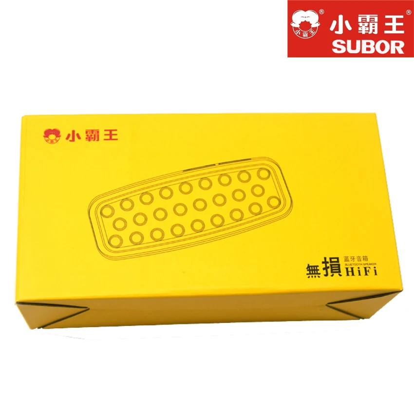 2018 Новый Bluetooth Динамик Subor D67 Портативный Беспроводной мощный аудио плеер Box