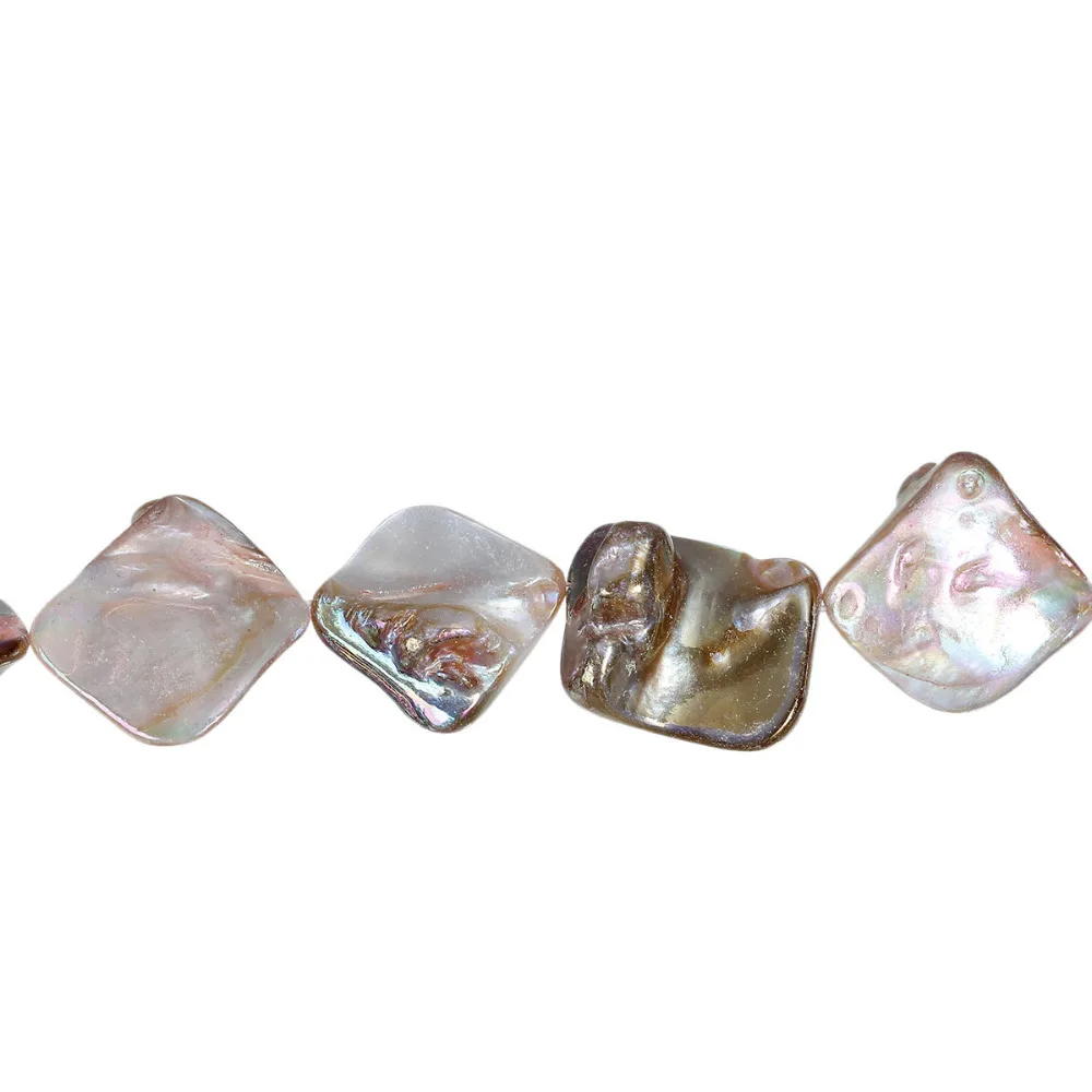 Дорин коробке 2 пряди Lightpink AB Цвет бусы из ракушек 13mmx11mm-22mmx20mm (B18752) | Украшения и