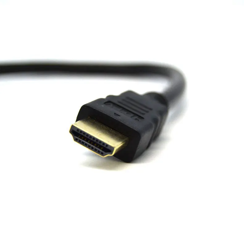 

HDMI Male to 2 HDMI Female 1 in 2 out Splitter Black Cable Adapter Converter New Arrival