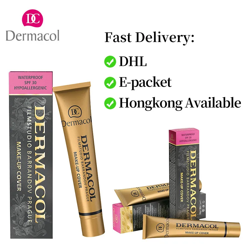 Dermacol покрытие для макияжа Аутентичное 100% 30 г праймер консилер база