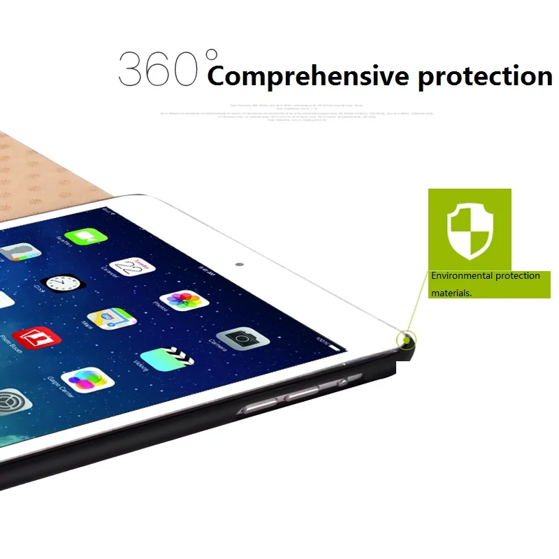 Kaku противоударный чехол для Apple iPad 2 3 4 Retina Smart тонкий дизайнерский планшет из ПУ ipad