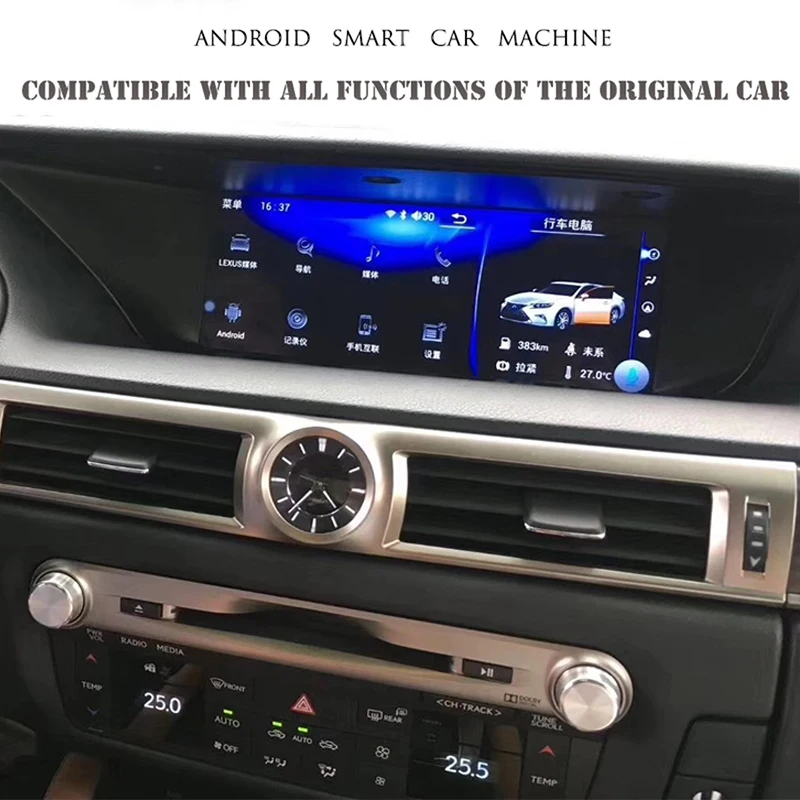 LiisLee Автомобильный мультимедийный DVD gps аудио Радио стерео для Lexus GS GS200t GS250 GS350 GS400 2011~ стиль навигации NAVI