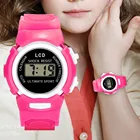 Лидер продаж, детские часы для мальчиков, водонепроницаемые цифровые светодиодные спортивные часы, детские часы с датой и будильником, подарок, reloj Digital hombre Reloj Deportivo