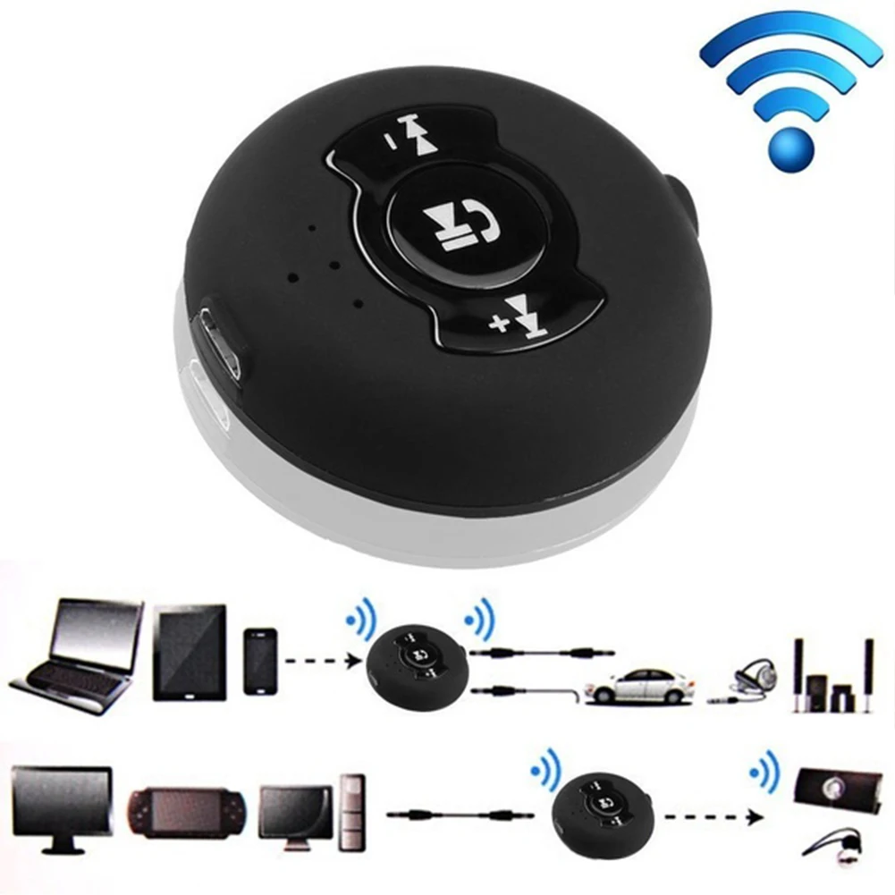 H366 Портативный Беспроводной музыкальный Bluetooth ресивер Автомобильный Адаптер