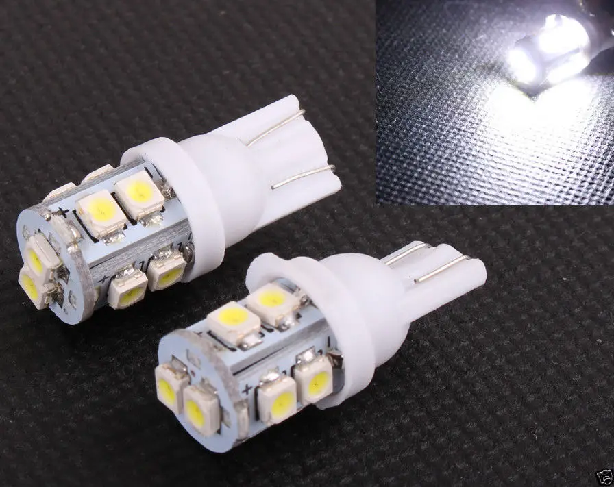 2 шт. белый T10 921 номерного знака Интерьер 10LED SMD лампочки 194 168 912 W5W|194 light bulb|light bulb w5w921