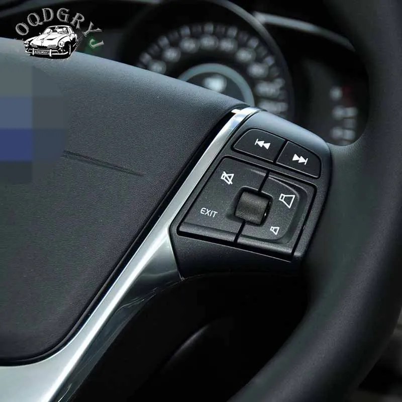 ABS рамка руля накладка декоративные наклейки подходят для Volvo XC60- стайлинга автомобилей