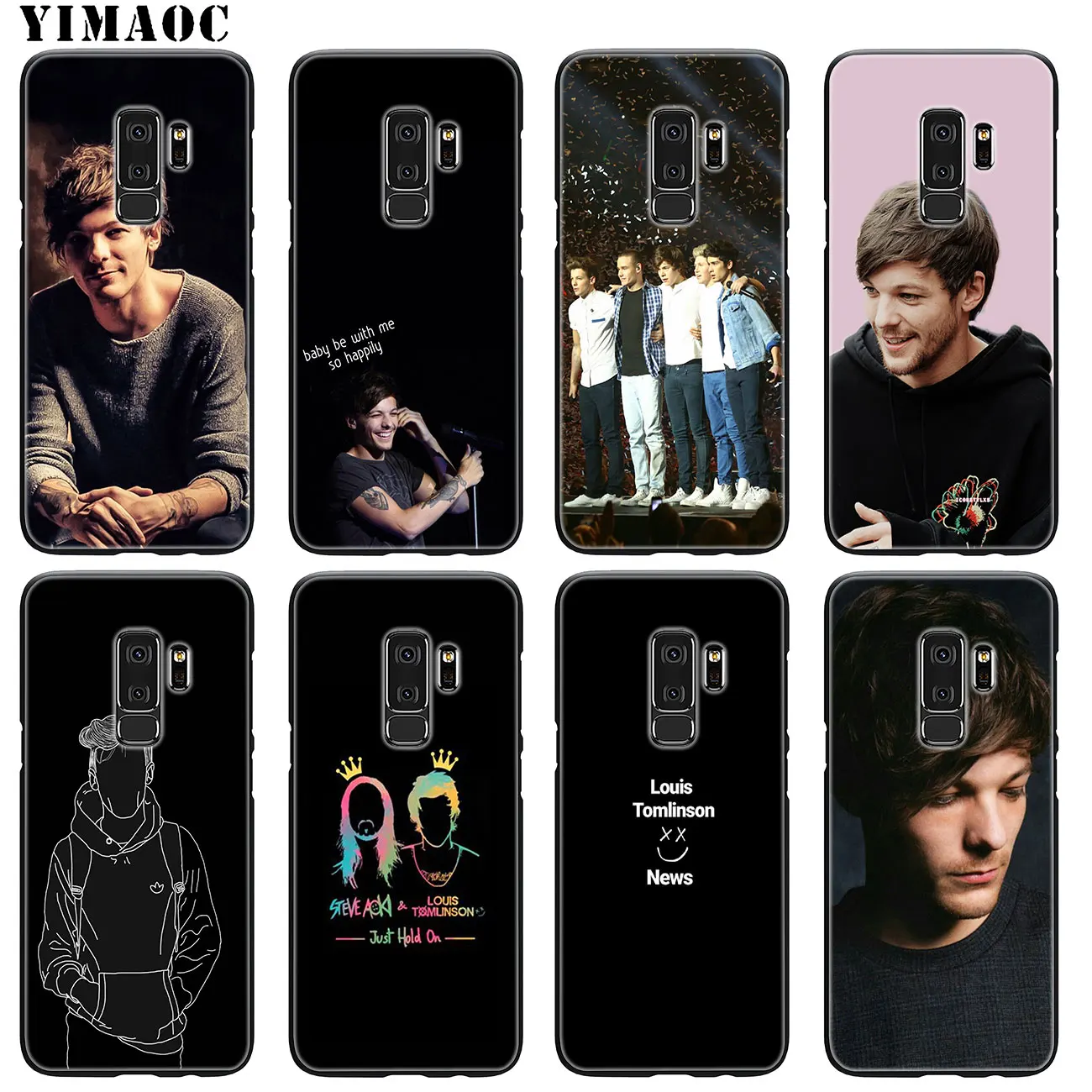 Мягкий силиконовый чехол для телефона YIMAOC One Direction Louis Tomlinson Samsung Galaxy S20 Ultra S10 Lite S9 S8