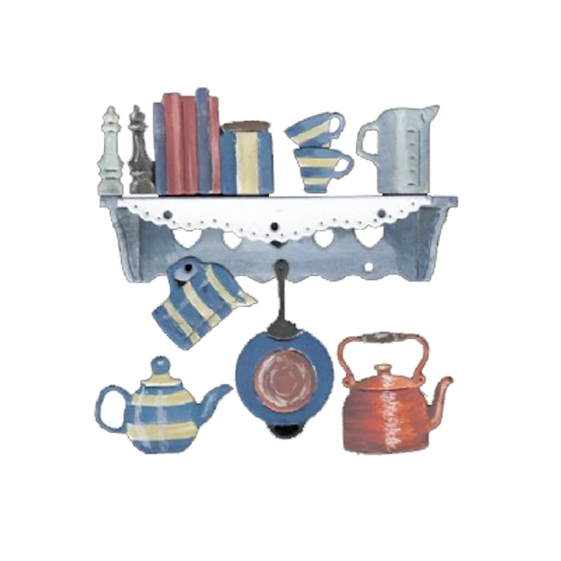 Металлические трафареты для кухонной утвари сделай сам скрапбукинг