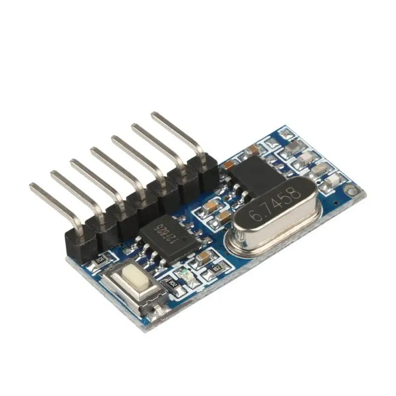 10pcs 433MHz RF Wireless Remote Comtrol Switch Receiver Learning Code 1527 Decoder Module 433 mhz 4 Channel output Diy | Электроника