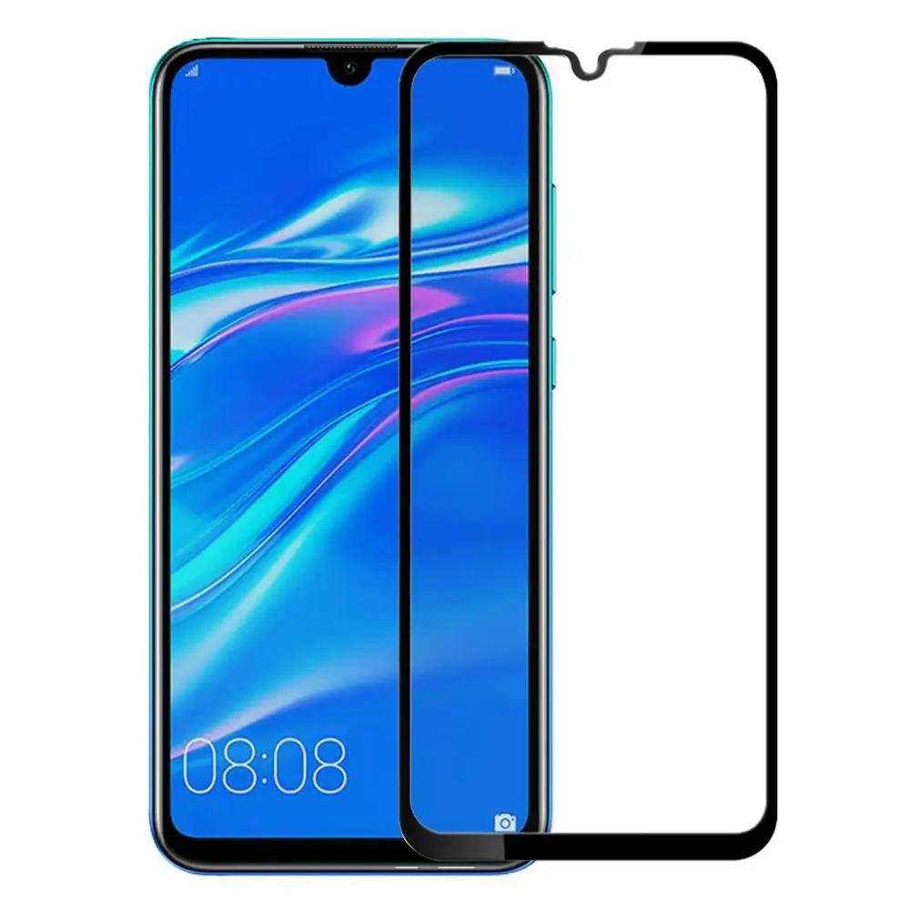 Стекло на клеевой основе 9D для Huawei Y6 2019 Защита экрана huawei Y 6 Prime 09 дюйма|Защитные
