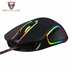 Motospeed V30 RGB Программирование 3500 DPI игровая геймерская мышь USB компьютерная оптическая мышь с подсветкой светодиодный фонарик для ПК игры