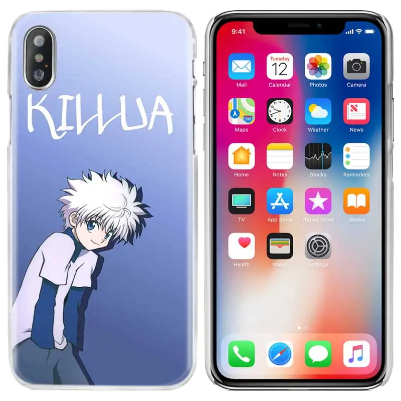 03 Чехол BinYeae Hunter X Hunter killua, прозрачный жесткий PCPlastic чехол для iPhone XS Max XR 7 8 6 6s Plus X 5 5S SE 5C 4 4S, чехол Fundas - Цвет: 03