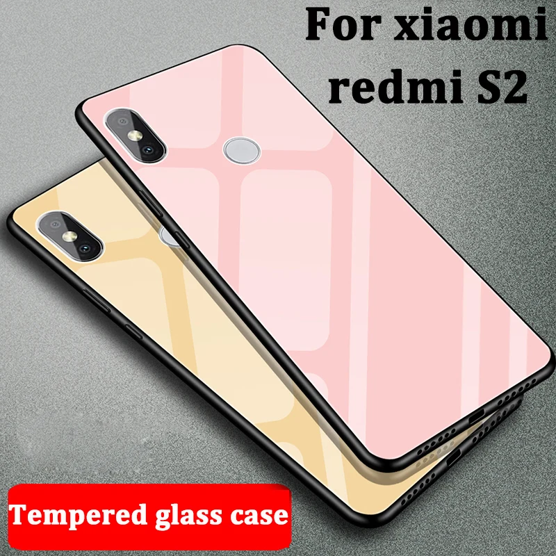 Модные закалённое Защитное стекло для Xiaomi Redmi S2 Стекло чехол RedmiS2 Защитная крышка